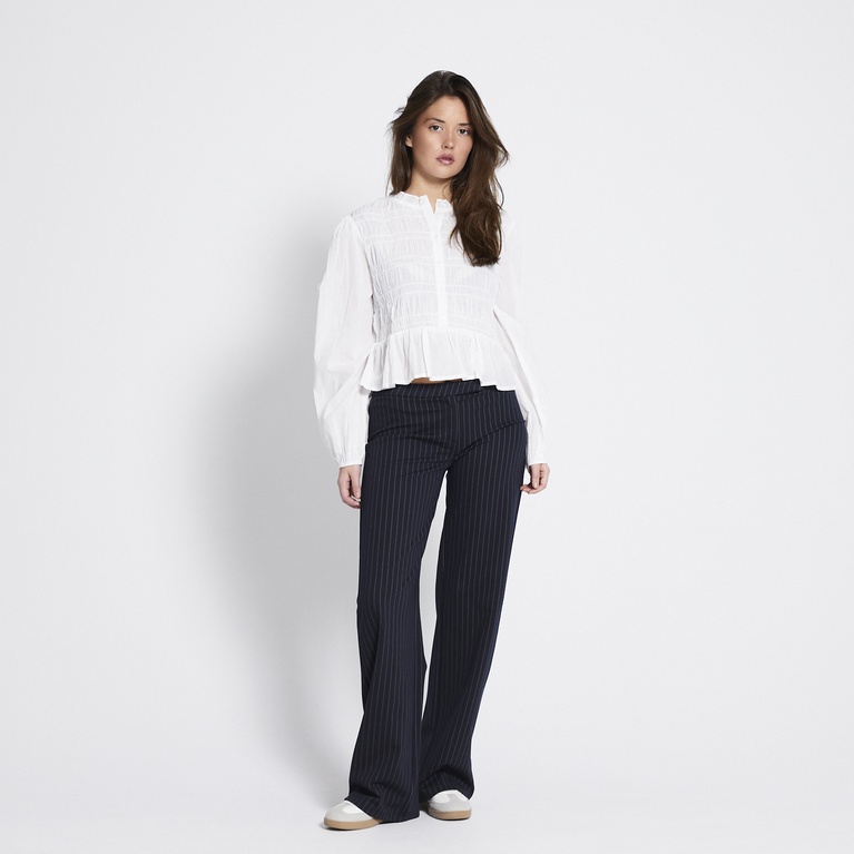 Smock blouse "Isa" White